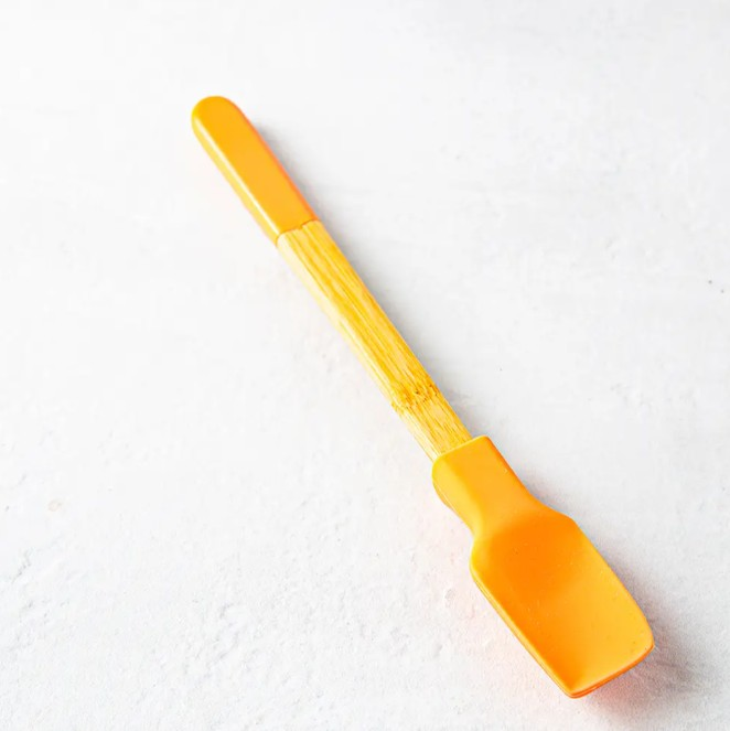 036-01-canlı renkli silikon mini spatula 21cm (36lı dısplay)