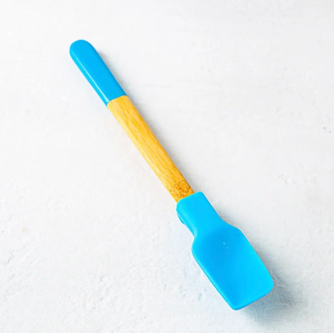 036-01-canlı renkli silikon mini spatula 21cm (36lı dısplay)