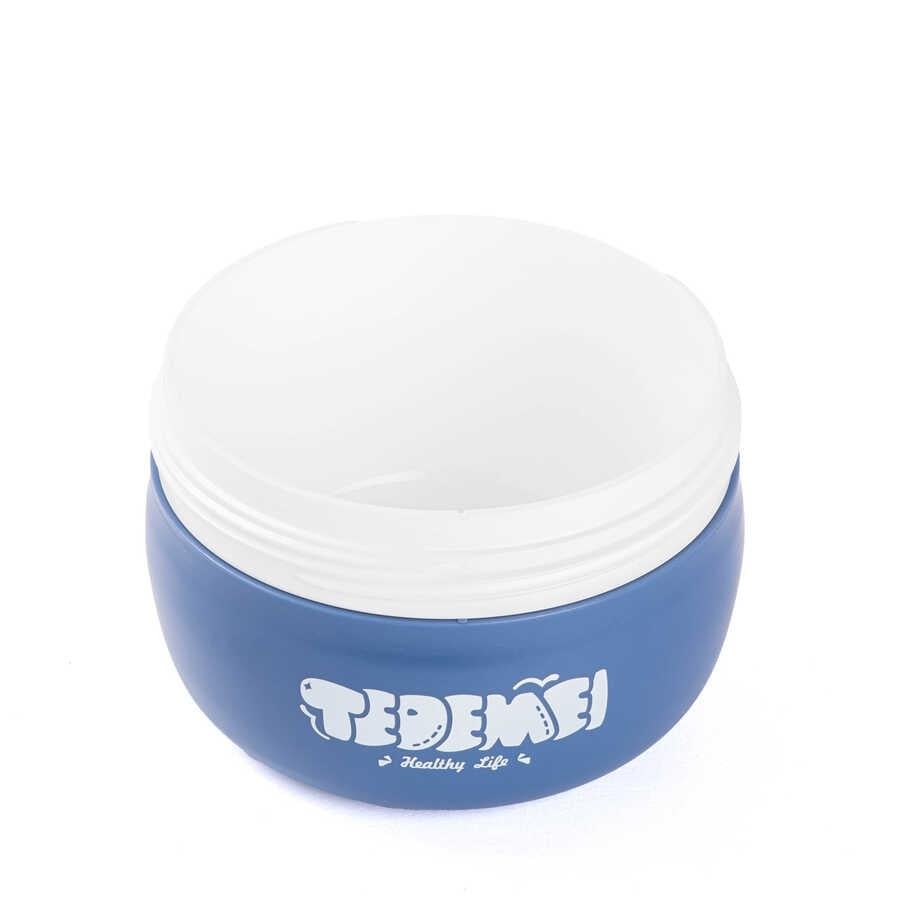 036-01-TEDEMEI MOR PASLANMAZ ÇELİK BABY YEMEK TAŞIMA KABI 400ML