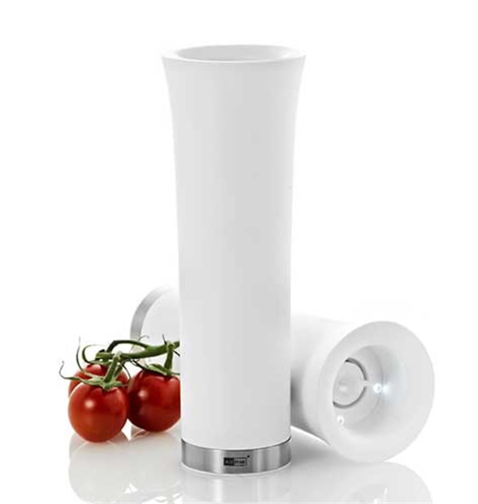 Adhoc Milano White Elektronik Değirmen 20 cm - Beyaz