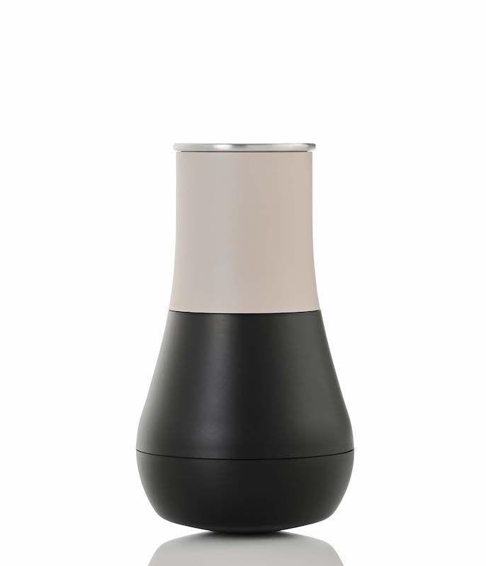 AdHoc Pepup 14 cm Karabiber Tuz Değirmeni Hacıyatmaz Mokka/Beyaz