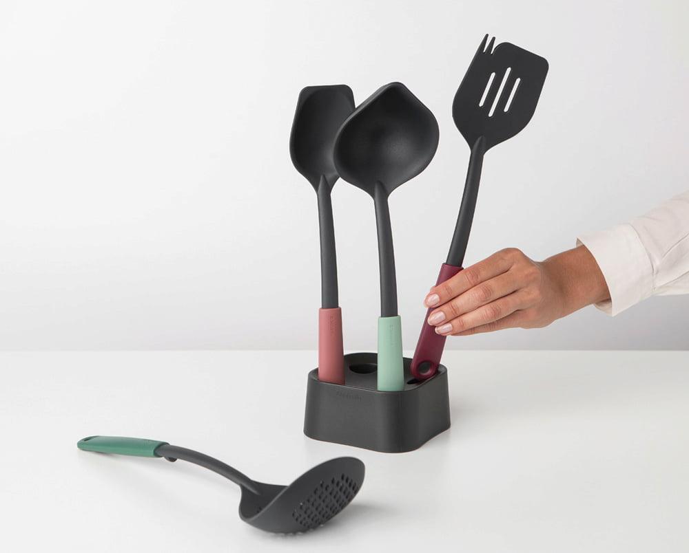 Brabantia Kitchen Utensils Set - Stantlı Kepçe Seti