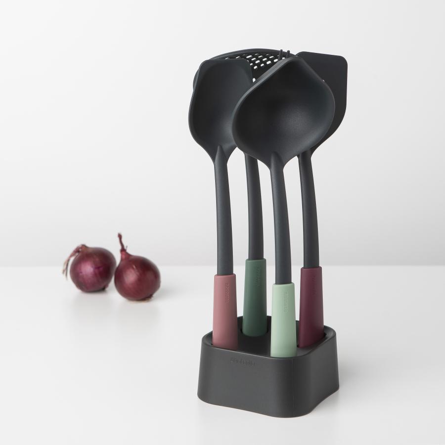 Brabantia Kitchen Utensils Set - Stantlı Kepçe Seti