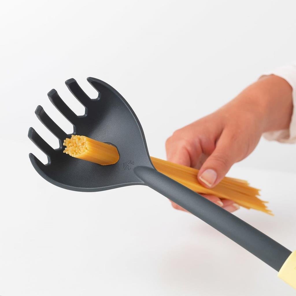 Brabantia Tasty Açık Sarı Spagetti Kepçesi Ve Ölçüsü / SPAGHETTI SPOON PLUS MEASURE TOOL