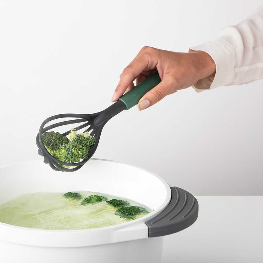 Brabantia Tasty Fır Green Çırpma Teli / Whisk plus Draining Spoon