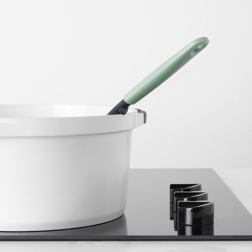 Brabantia Tasty Yeşil Çorba Kepçesi Ve Sıyırıcı / Soup Ladle Plus Scraper Tool