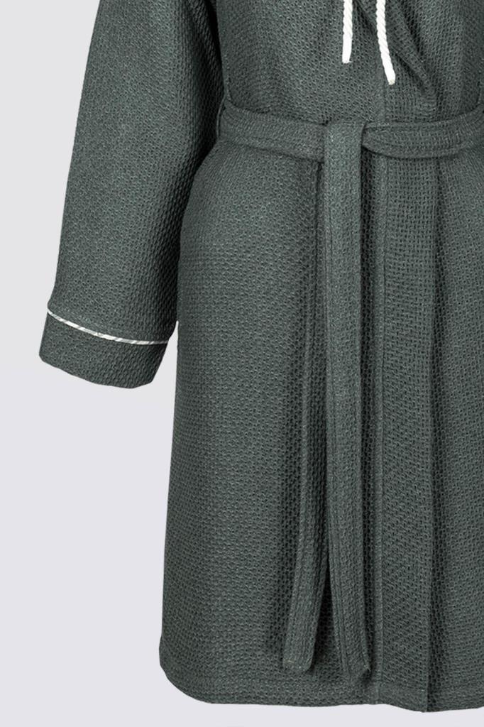 Ecocotton Naia Kadın Bornoz Yeşil - S
