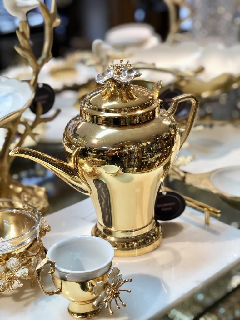 Gürdamar Home Lotus Gümüş Mırra Fincan