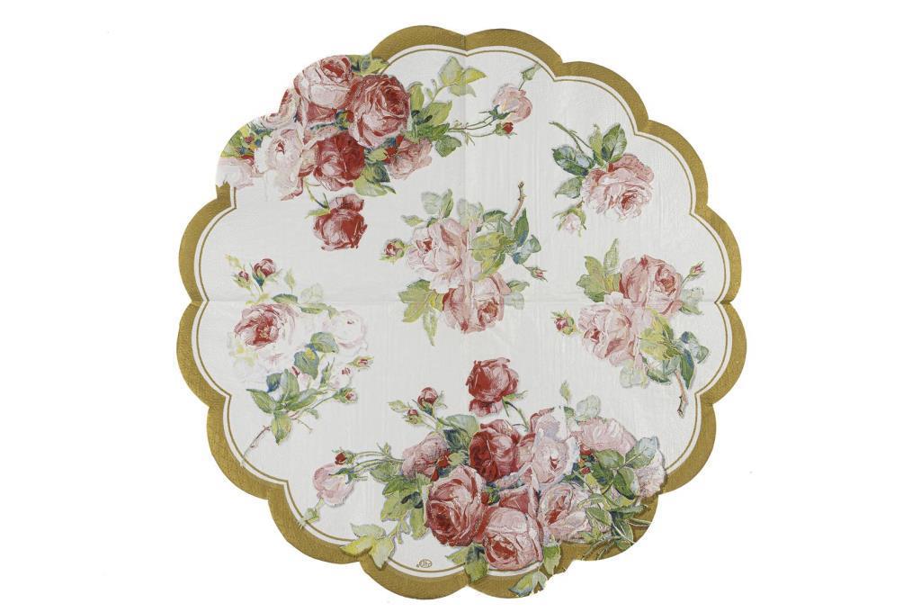 ihr Victoria 12'li Kağıt Peçete - 34 cm (Made in Germany)