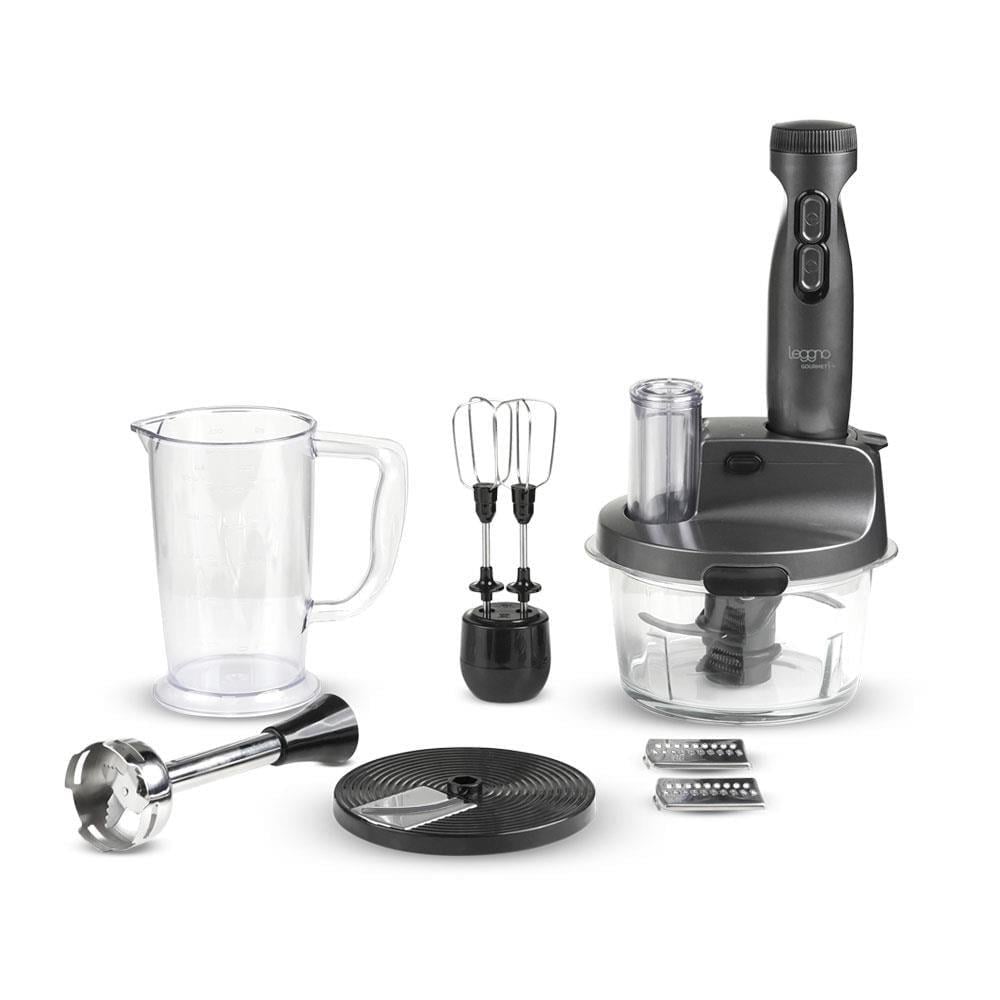 Leggno Gourmet Pro Blender Seti - Metalik Gri