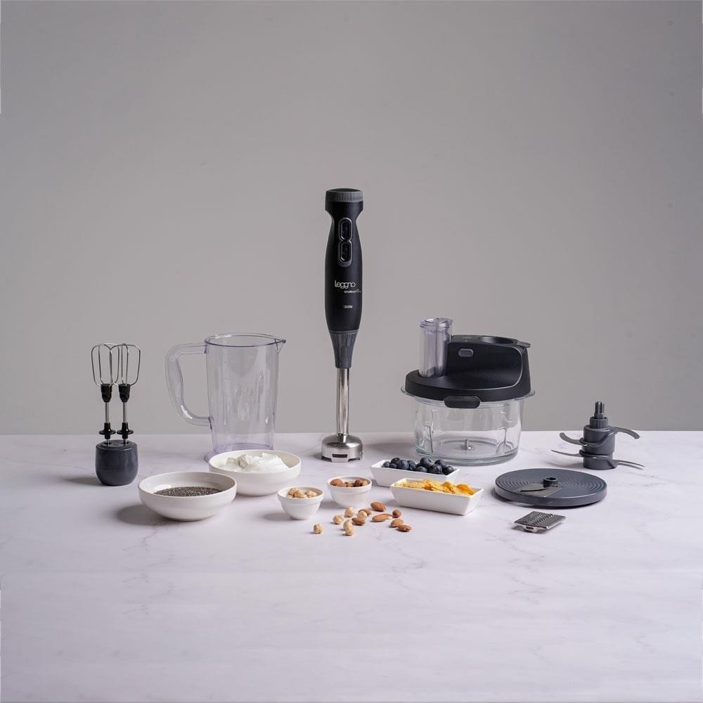 Leggno Gourmet Pro Blender Seti - Siyah
