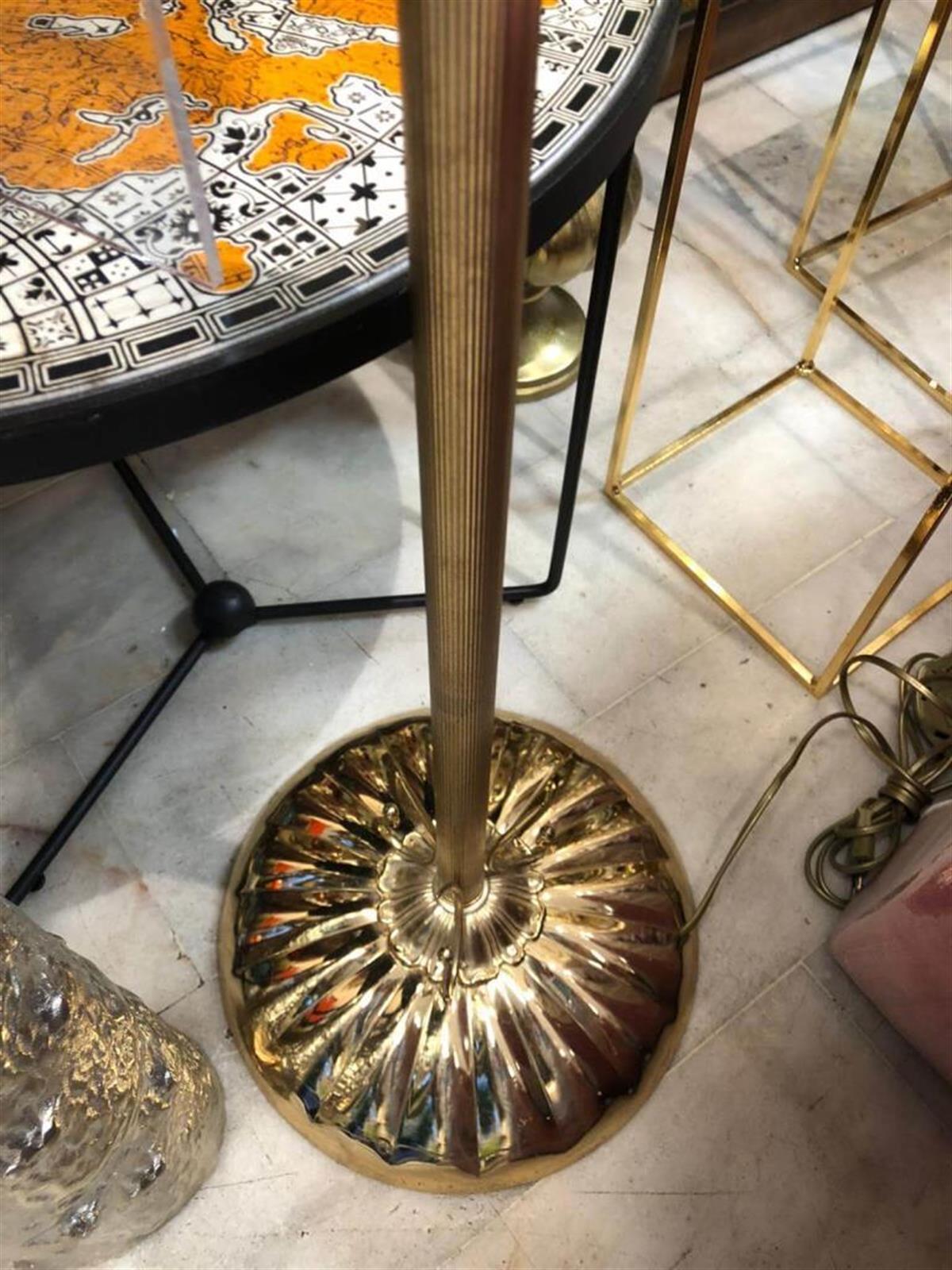 Lucky Art İtalyan Kristal Ayaklı Lambader