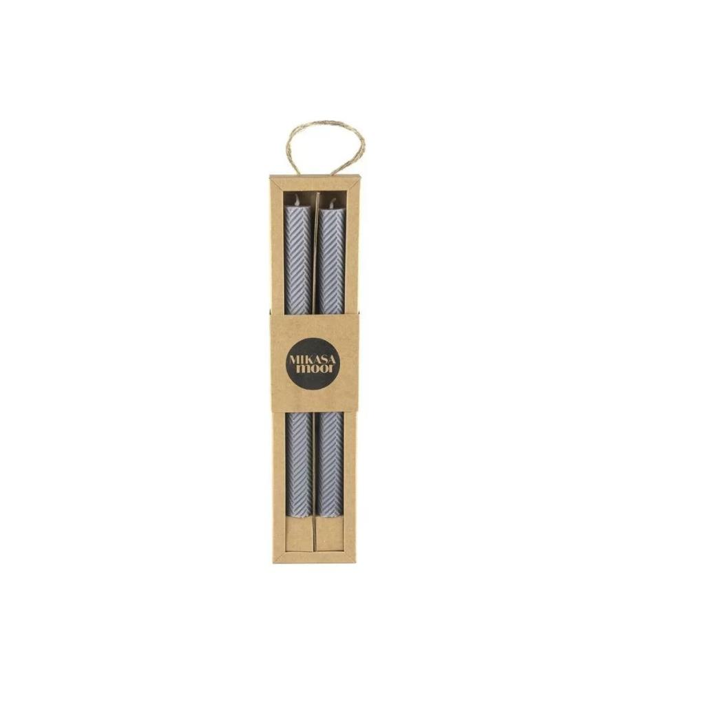 Mikasa Moor Balık sırtı koyu gri mat 25cm 2li mum