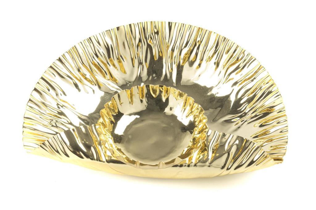 Mikasa Moor Gold Sosluklu Kase 35x28x10cm