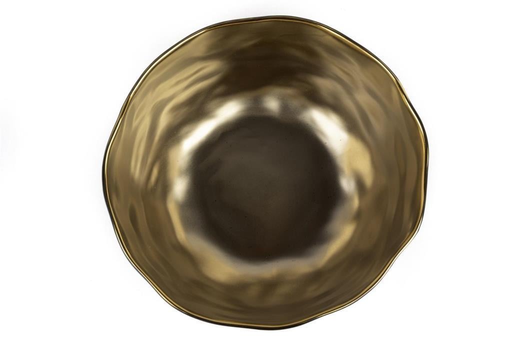 Mikasa Moor Siyah Gold Porselen Kase 20x13cm