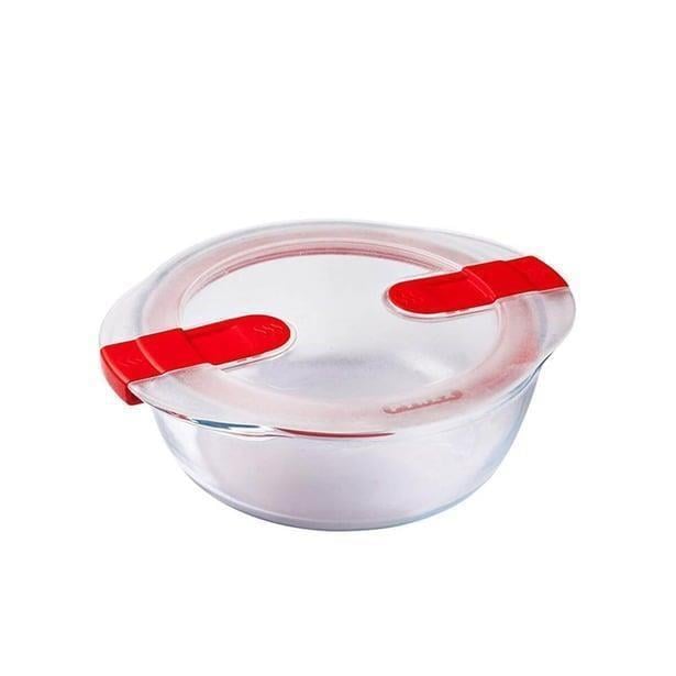 Pyrex 206PH00/7145 Yuvarlak Saklama Kabı Mikrodalga 0,35L