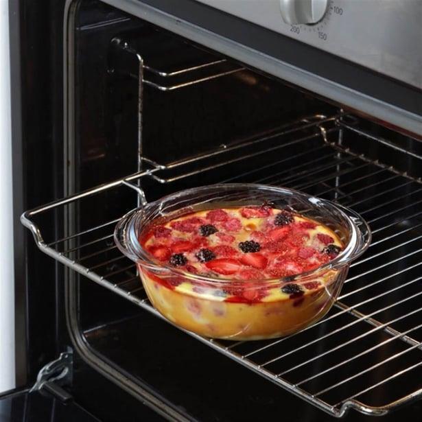 Pyrex 206PH00/7145 Yuvarlak Saklama Kabı Mikrodalga 0,35L