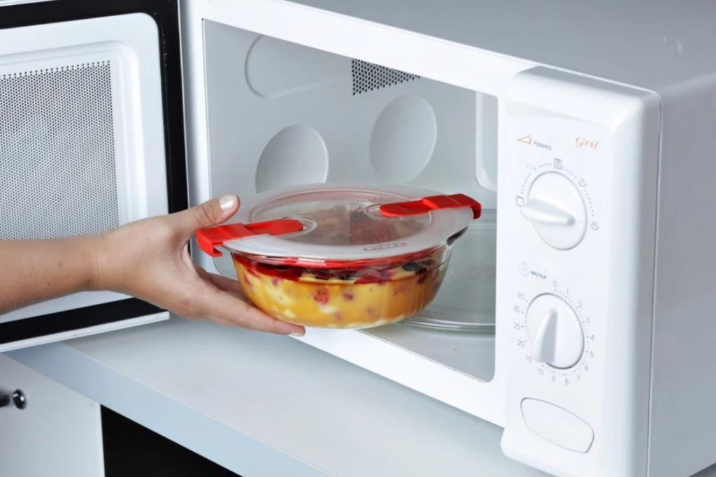 Pyrex 207PH00/7145 Yuvarlak Saklama Kabı Mikrodalga 1,1L