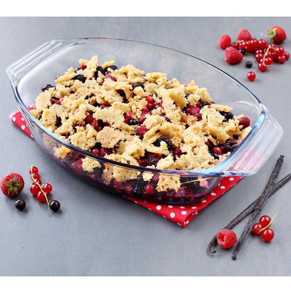 Pyrex 412B000/7044 Oval Fırın Kabı 4L (39x27x7 cm)