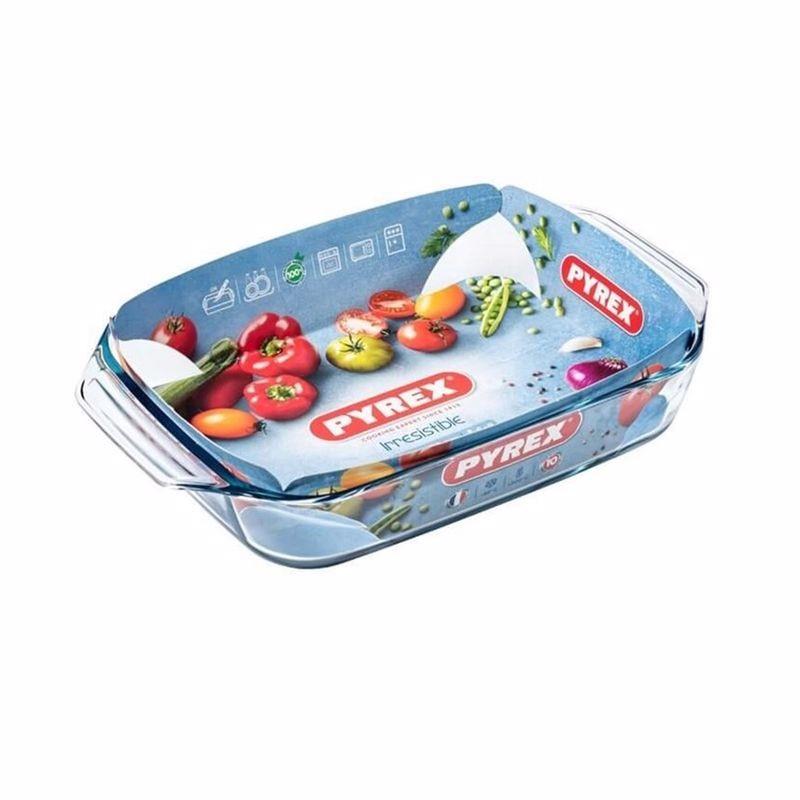 Pyrex Dikdörtgen Fırın Kabı 3,8 L. (39x25x7 cm)