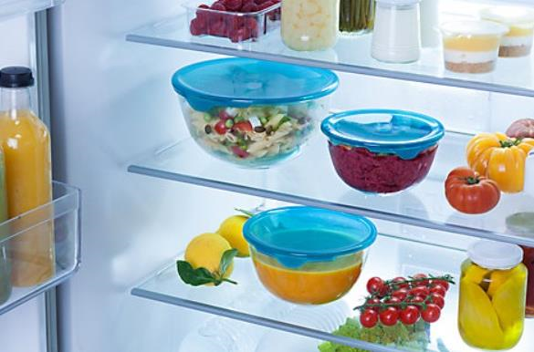 Pyrex Kapaklı Yuvarlak Kase 0,5 L (14x14x8 cm)