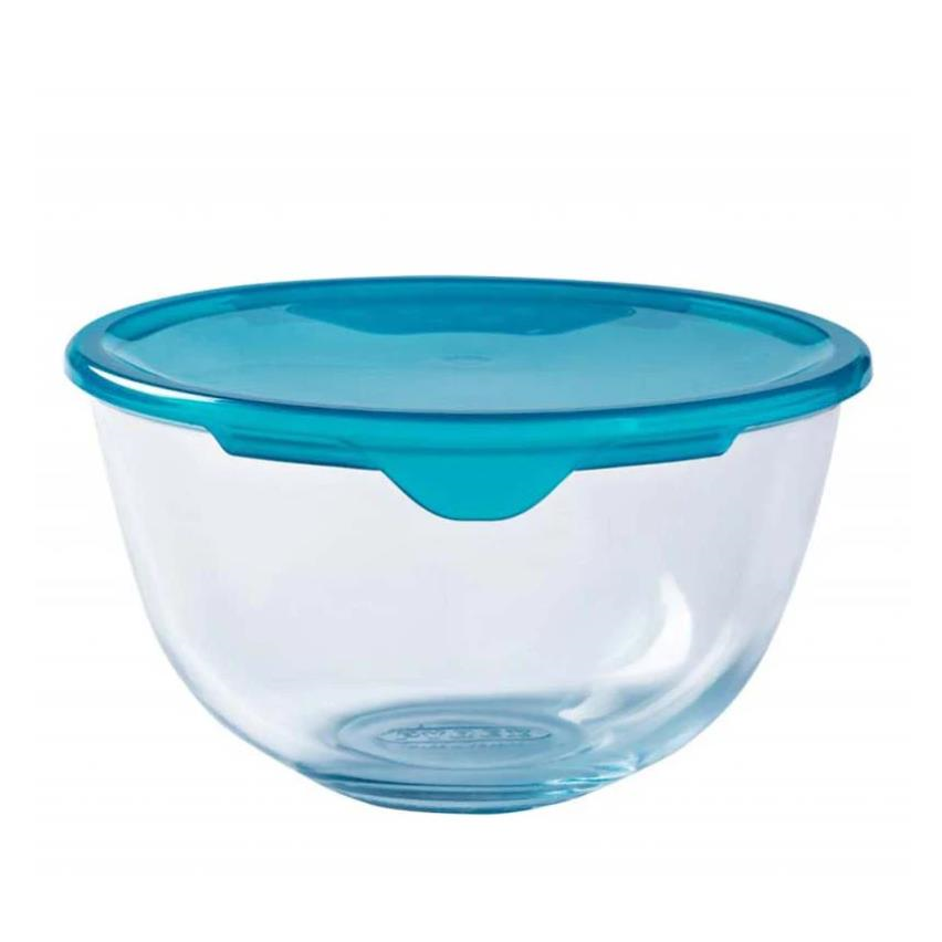 Pyrex Kapaklı Yuvarlak Kase 0,5 L (14x14x8 cm)