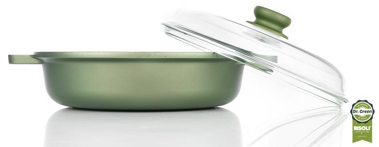 Risoli Dr. Green Döküm Sığ Tencere 24 cm
