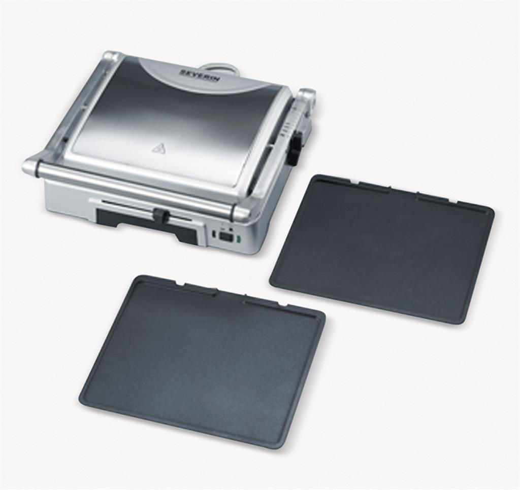 Severin Döküm Çelik 1800W Grill Tost Makinesi