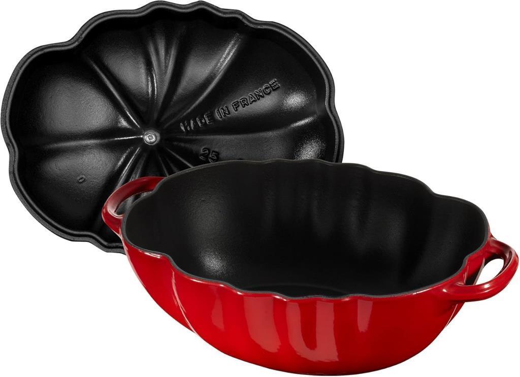 Staub La Cocotte Domates Döküm Tencere 25 cm / 3 Lt. (Kiraz)