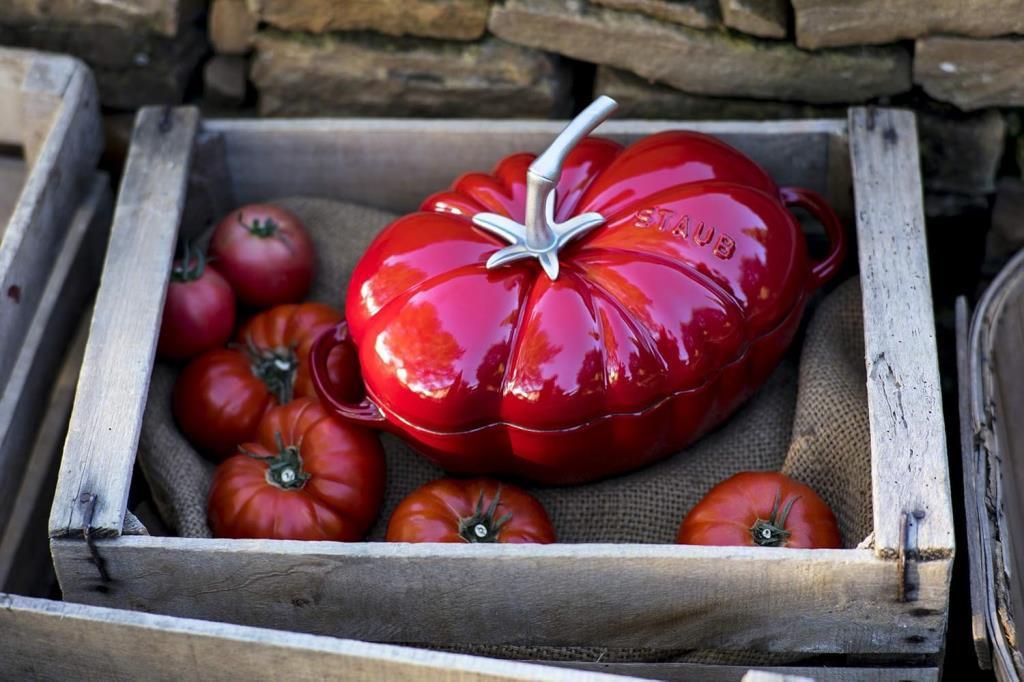 Staub La Cocotte Domates Döküm Tencere 25 cm / 3 Lt. (Kiraz)