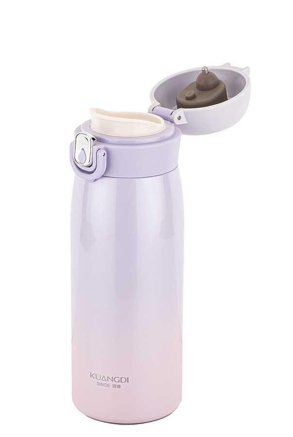 Tantitoni 040-01-OKADI MOR PASLANMAZ ÇELİK ISI GÖSTERGELİ TERMOS 400ML