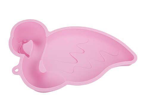 Tantitoni Açık Pembe Flamingo Şekilli Silikon Kek Kalıbı