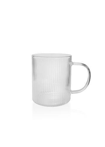 The Mia Çizgili Cam Bardak 250 ml MIA75970