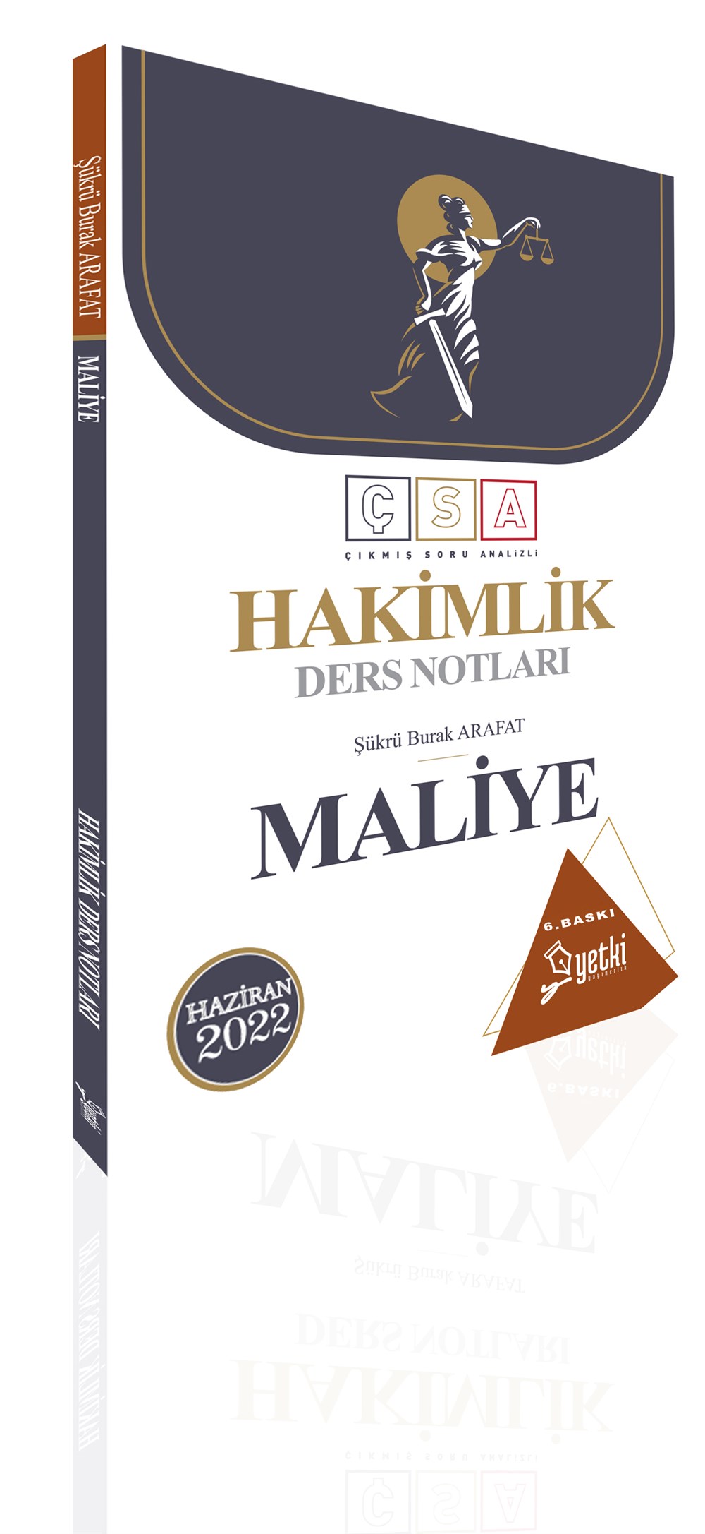 ÇSA MALİYE HAKİMLİK DERS NOTLARI Yetki Yayınları 2022
