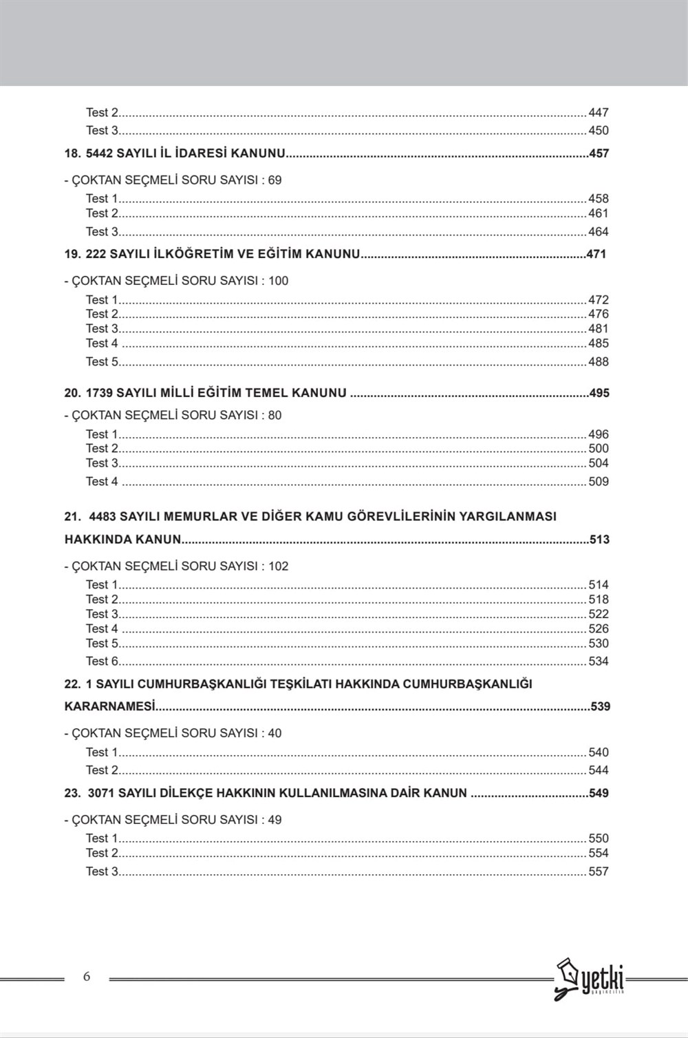 EKYS MÜDÜR VE MÜDÜR YARDIMCILIĞI SORU BANKASI  2023
