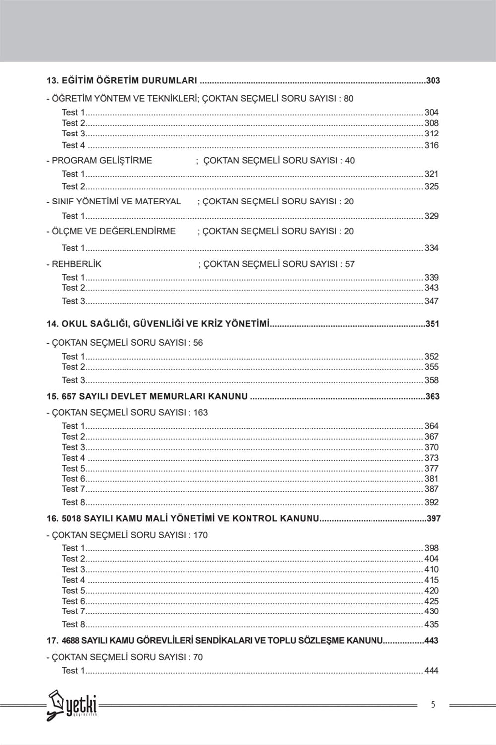 EKYS MÜDÜR VE MÜDÜR YARDIMCILIĞI SORU BANKASI  2023