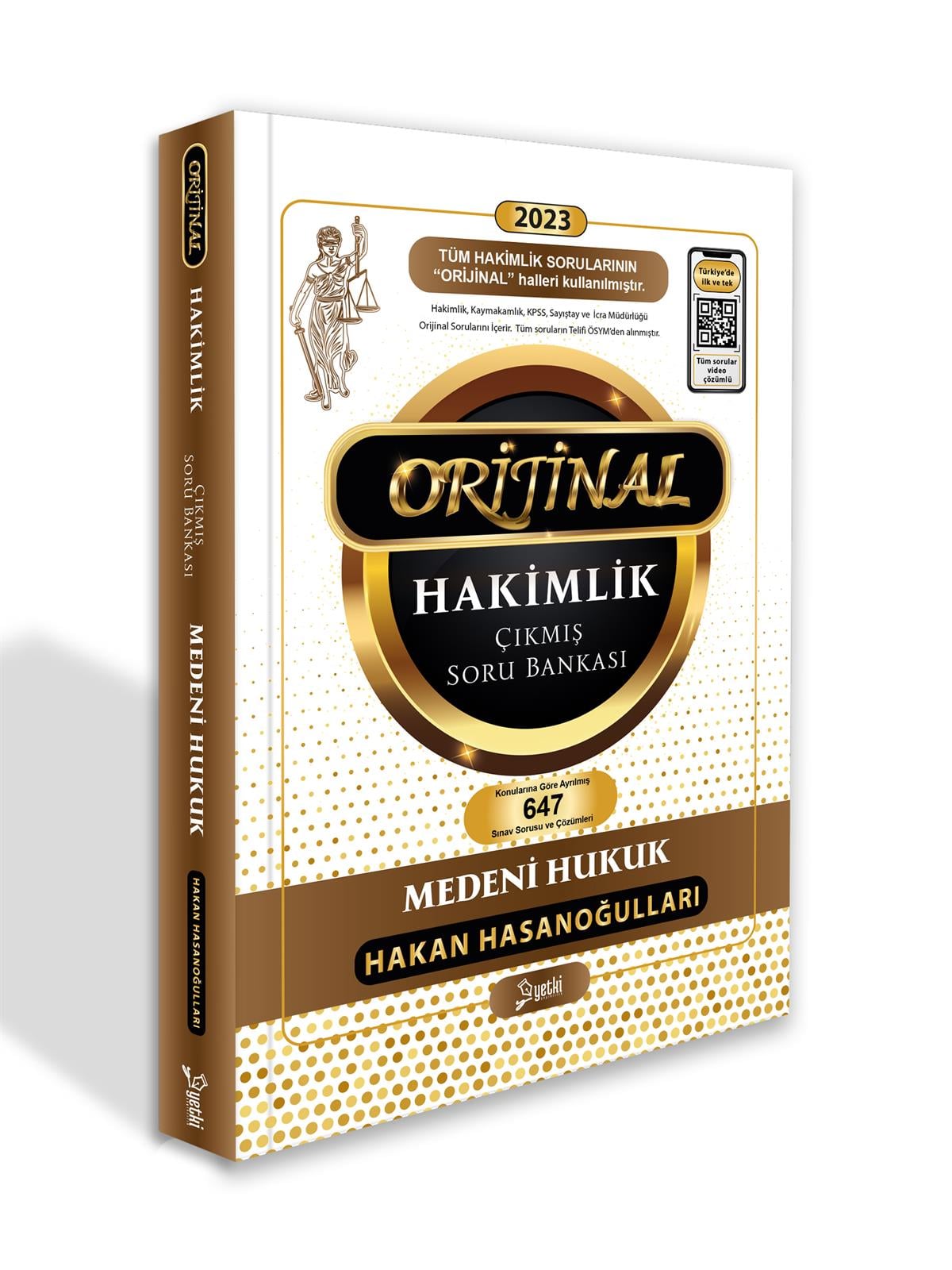 ORİJİNAL MEDENİ HUKUK HAKİMLİK ÇIKMIŞ SORU BANKASI YETKİ YAYINCILIK 2023