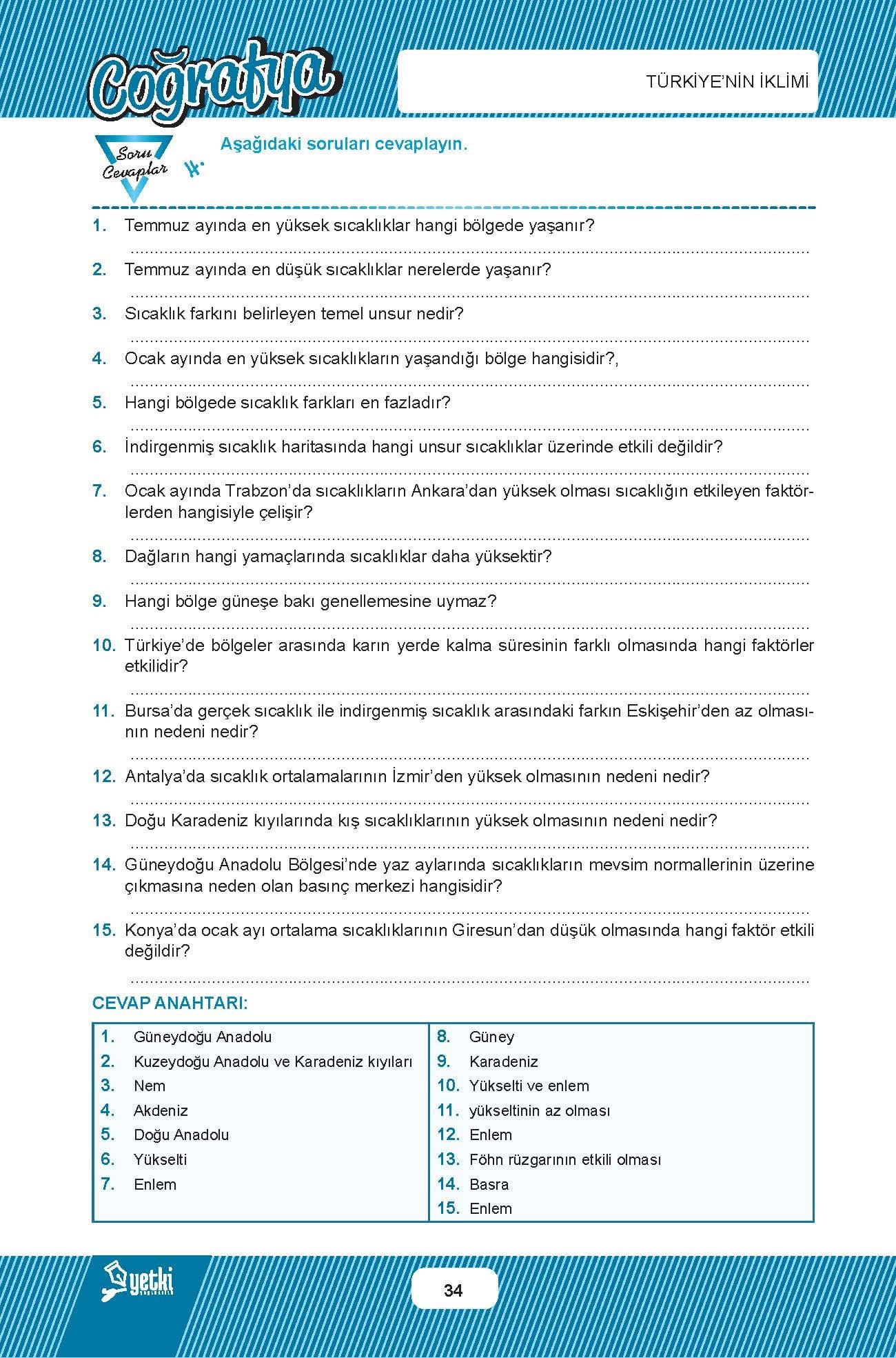 Süper Hızlı Tekrar Coğrafya 2026