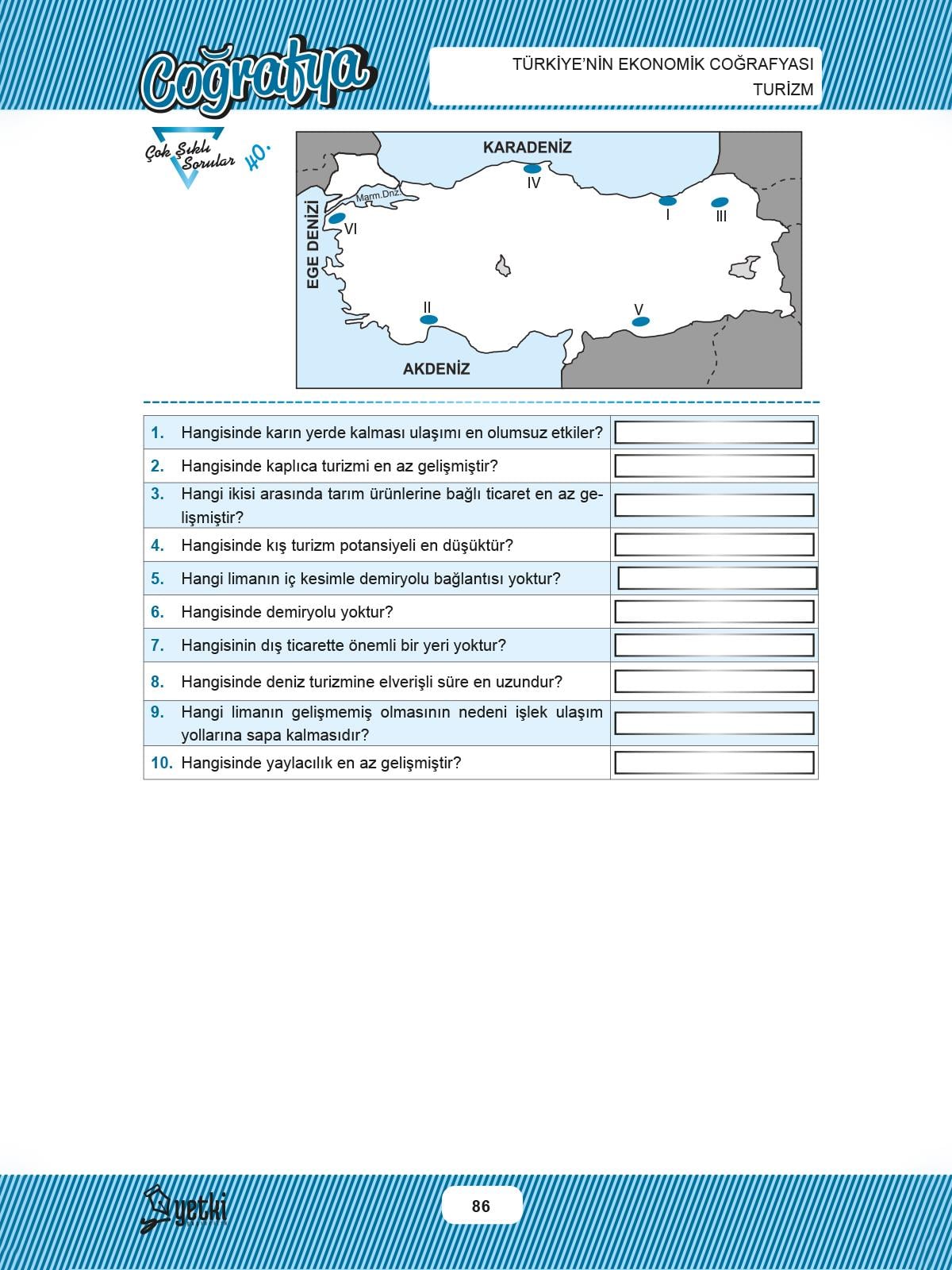 SÜPER HIZLI TEKRAR KPSS COĞRAFYA 2024