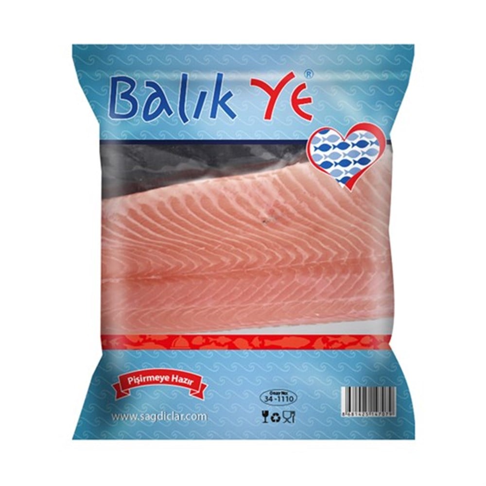 Balıkye Somon Türk Donuk Dilimli 500 Gr