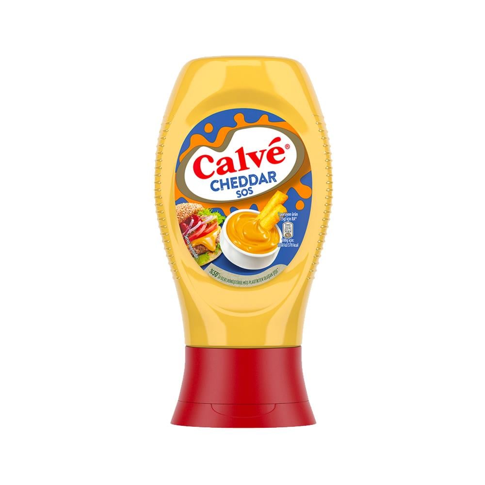 CALVE CHEDDAR SOS 240 GR