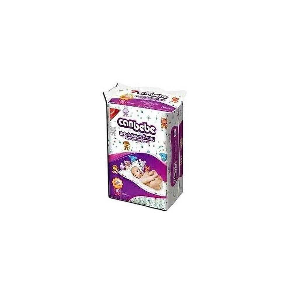 Canbebe Bebek Bakım Örtüsü 10'lu
