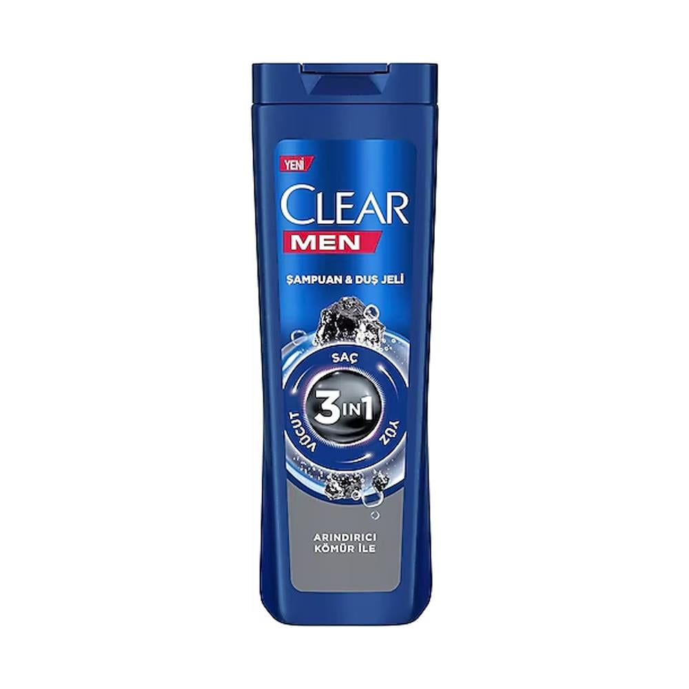 CLEAR SAMPUAN MEN 3 IN 1 ARINDIRICI KOMUR 350 ML