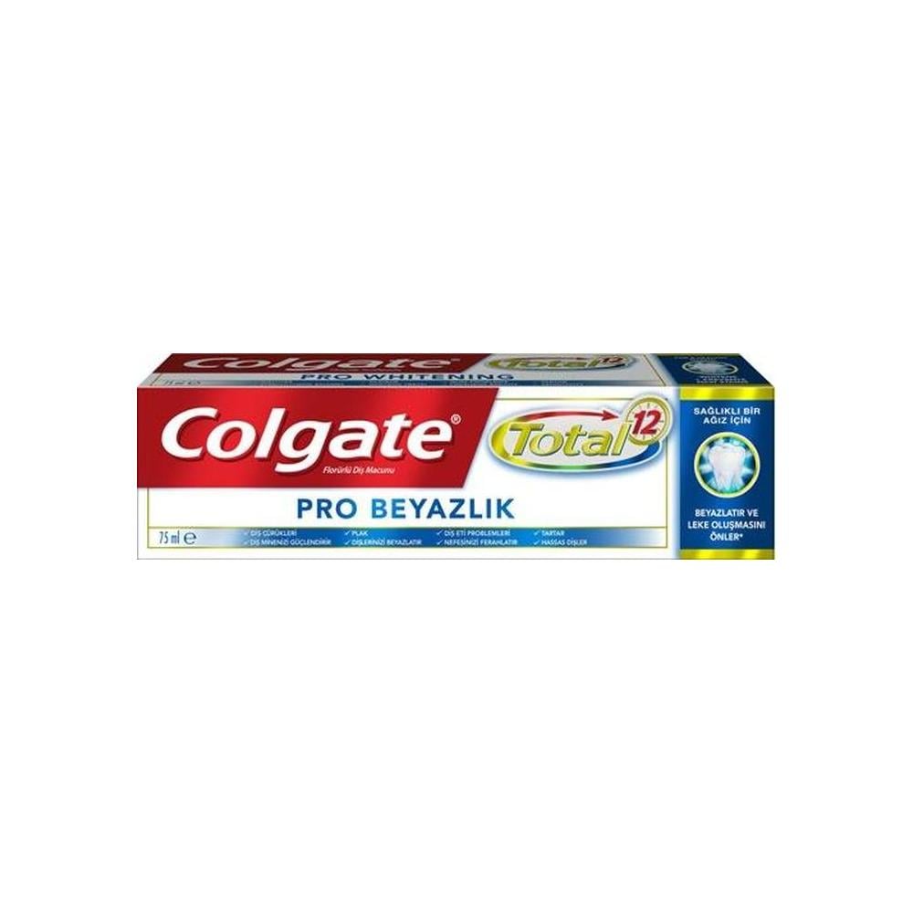 Colgate Diş Macunu Total Gelişmiş Beyazlık 75 Ml