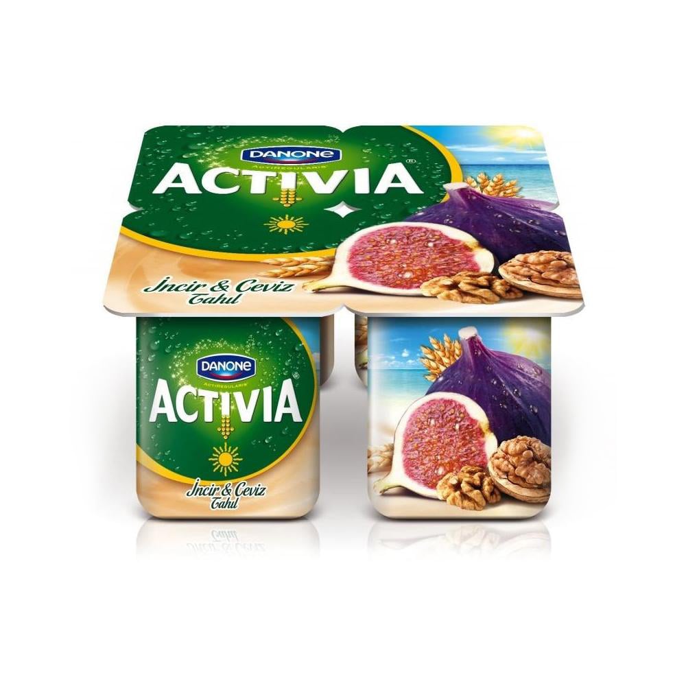 DANONE ACTIVIA INCIR&CEVIZ&TAH.4x100 GR