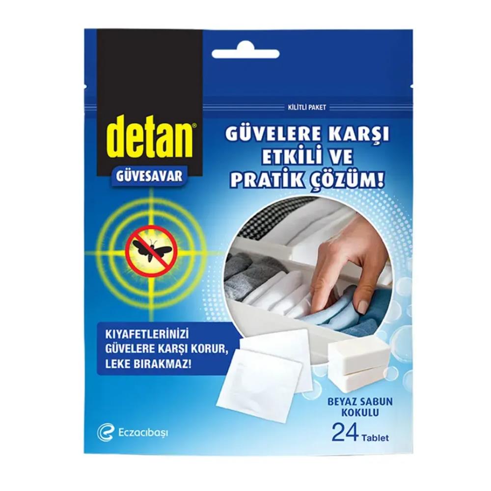 DETAN GUVESAVAR BEYAZ SABUN KOKULU 24 LU