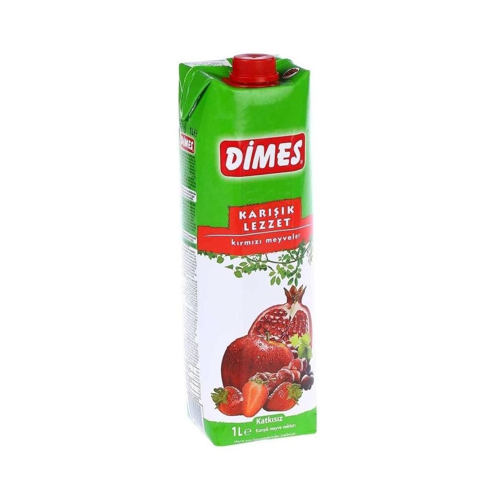 DIMES M.SUYU KARISIK KIRMIZI MEYVE 1 LT