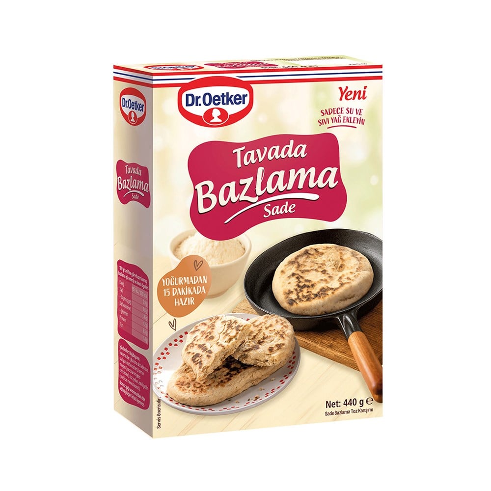 DR.OETKER TAVADA BAZLAMA SADE 440 GR
