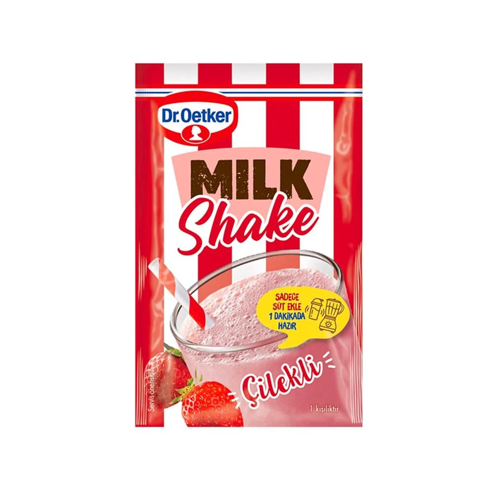 DR.OETKER MILKSHAKE CILEKLI 22 GR