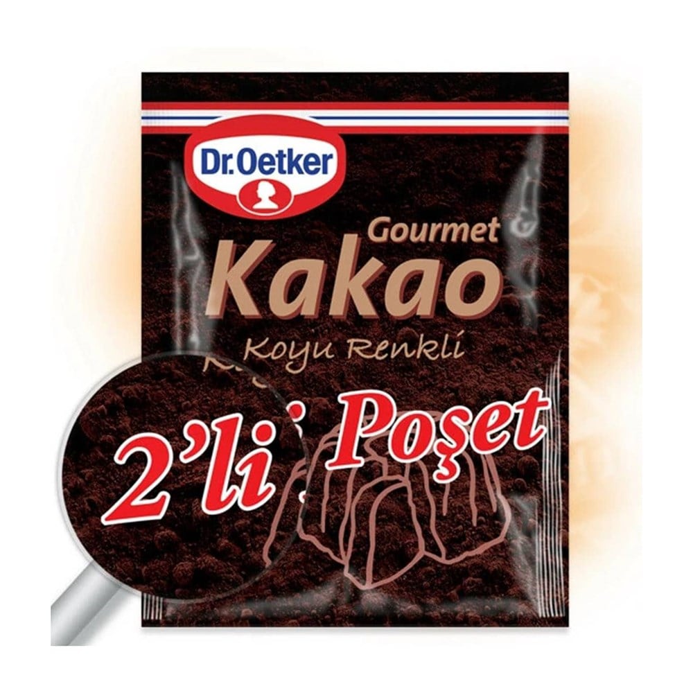 Dr. Oetker Gourmet Dark Kakao 50 Gr